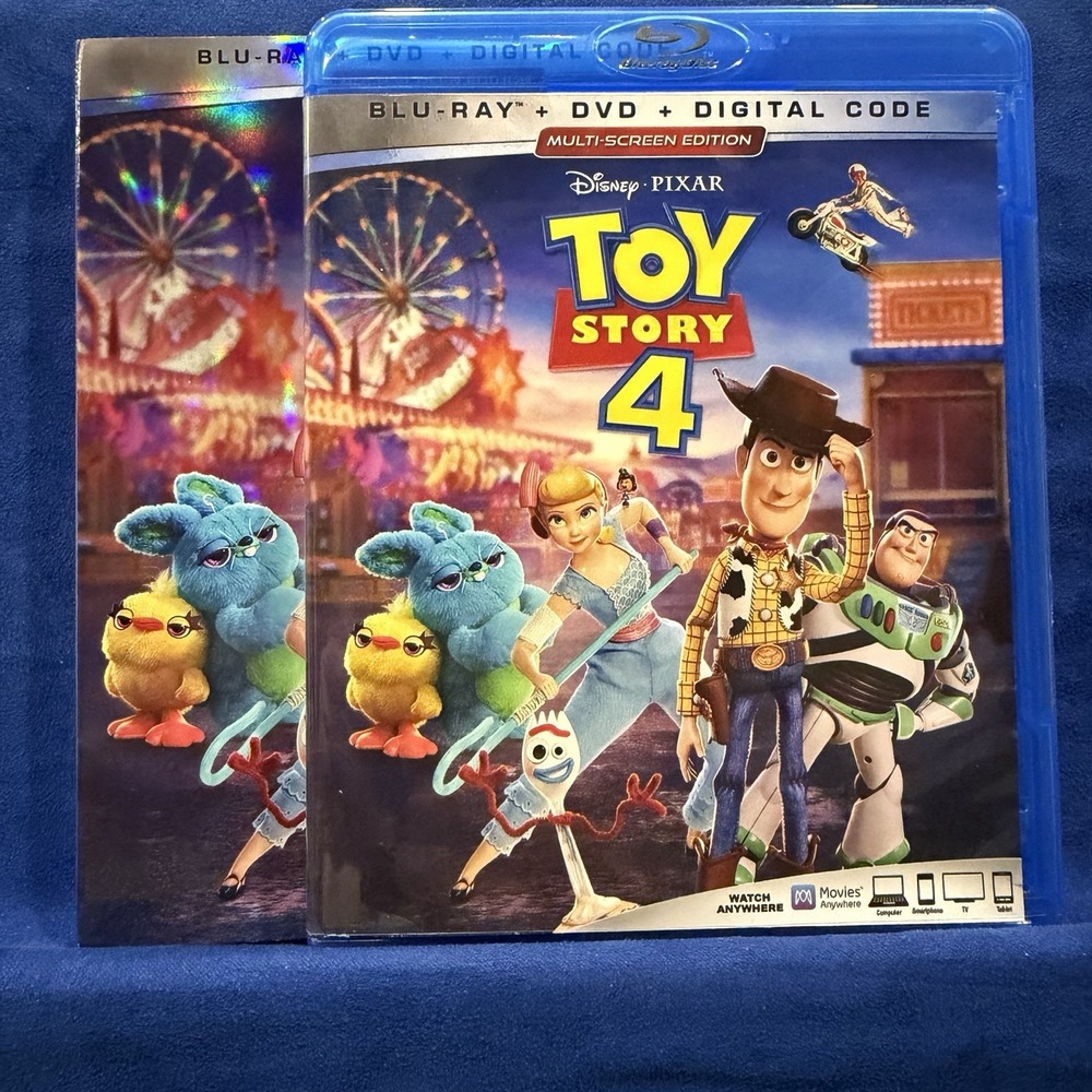 Toy Story 4 Blu-ray, DVD, Digital with Slipcover